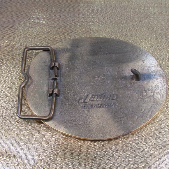 Vintage Jadco  NRA Life Member "The Right Keep And Bear Arms" Solid Brass " - Picture 3 of 4